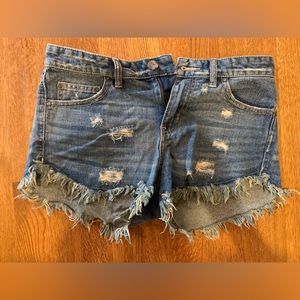 Free people shorts size 26